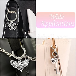 28Pcs 7 Styles Zinc Alloy Spring Gate Rings&nbsp;FIND-CJ0003-98