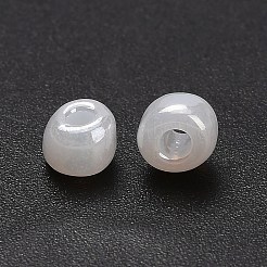 トーホー 3/0ラウンドビーズ  日本製シードビーズ  （半透明のセイロンスノーフレーク141)個  5.5mm  穴：1.9mm  約300個/50g&nbsp;SEED-XTR03-0141