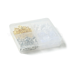 40Pcs 2 Color Iron Clip-on Earring Findings&nbsp;KK-FS0001-27