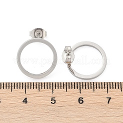 304 Stainless Steel Stud Earrings&nbsp;EJEW-Z089-01P