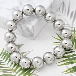 Brass Beaded Sretch Bracelets for Women&nbsp;BJEW-G736-13P