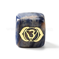 7Pcs 7 Styles Natural Sodalite Beads&nbsp;G-H272-05G