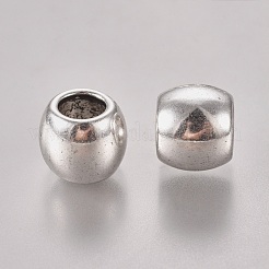 Tibetan Style Alloy European Beads&nbsp;TIBEB-Q061-06AS-RS