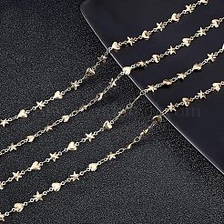2.5M Brass Link Chains&nbsp;DIY-CA0002-14