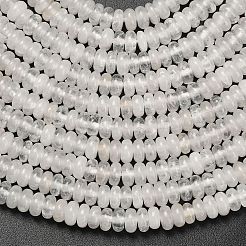 Natural Quartz Crystal Beads Strands&nbsp;G-L635-A08-4x2mm