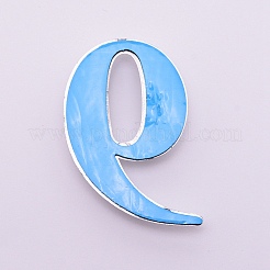 Plastic & PVC Number Sign Labels&nbsp;KY-WH0023-B09-01