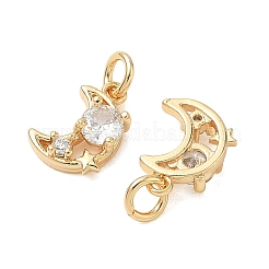 SHEGRACE Brass Micro Pave Cubic Zirconia Pendants&nbsp;XGRQ3D074-508G