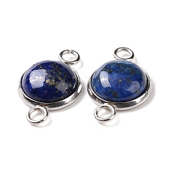 Natural Lapis Lazuli  Connector Charms&nbsp;G-D059-01C-05