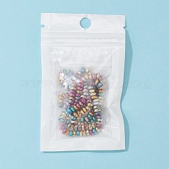1 Strand Rainbow Color Electroplate Non-magnetic Synthetic Hematite Beads Strands&nbsp;G-FS0001-87
