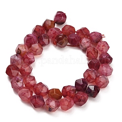 Natural Agate(Dyed & Heated) Beads Strands&nbsp;G-K425-B05-01