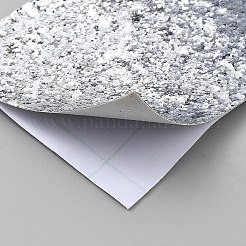 ポリ塩化ビニル粘着テープ（スパンコール付き）  ライトグレー  100~102x1mm  約3.28ヤード（3m）/ロール&nbsp;DIY-WH20066-011E