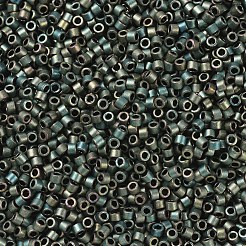 MIYUKIデリカビーズ  シリンダー  日本製シードビーズ  11/0  （db0324)マットメタリックパティナアイリス  1.3x1.6mm  穴：0.8mm  約20000個/袋  100 G /袋&nbsp;SEED-J020-DB0324