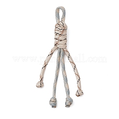 8Pcs Polyester & Spandex Parachute Cord Pendant Decorations&nbsp;HJEW-JM03793
