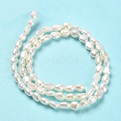 Natural Cultured Freshwater Pearl Beads Strands&nbsp;PEAR-E016-103