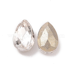 Glass Rhinestone Cabochons&nbsp;GGLA-P002-08C-01