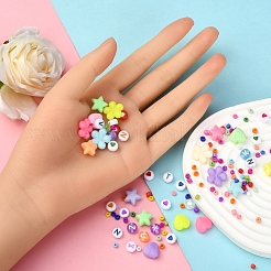 DIY Candy Color Bracelet Making Kit&nbsp;DIY-YW0005-68