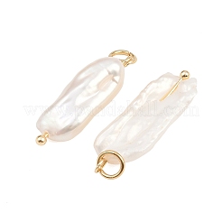 Baroque Natural Keshi Pearl Pendants&nbsp;PALLOY-JF04389-02