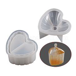 DIY Heart Box & Lid Silicone Mold Sets&nbsp;SIMO-PW0011-27