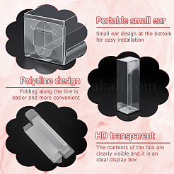 Transparent Plastic PVC Box Gift Packaging&nbsp;CON-WH0085-85B