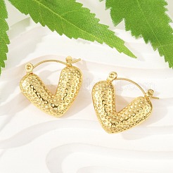 304 Stainless Steel Hoop Earrings for Women&nbsp;EJEW-U046-06B-G