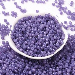 6/0 Imitation Jade Glass Seed Beads&nbsp;SEED-T006-04A-07