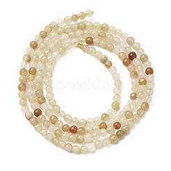 Natural Topaz Jade Beads Strands&nbsp;G-Z116-A12-2mm
