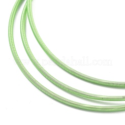 Iron Spring Chains Stretch Bracelets&nbsp;BJEW-M057-01G