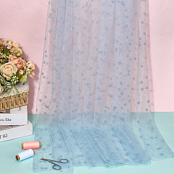 Nylon Lace Fabric&nbsp;DIY-WH0699-65C