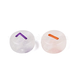 Luminous Transparent Acrylic Beads&nbsp;TACR-Q013-06B