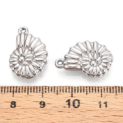 304 Stainless Steel Pendants&nbsp;STAS-T065-35P