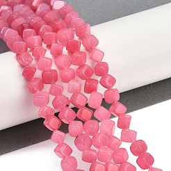 Dyed Natural Rhodonite Beads Strands&nbsp;G-A257-A19-01