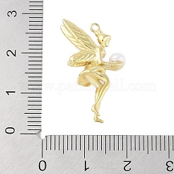 Acrylic Imitation Pearl Pendants&nbsp;STAS-P366-30G