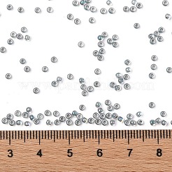 TOHOラウンドシードビーズ  日本製シードビーズ  （773)内側カラーabクリスタル/モンタナブルー裏地  11/0  2.2mm  穴：0.8mm  約1110PCS /ボトル  10 G /ボトル&nbsp;SEED-JPTR11-0773