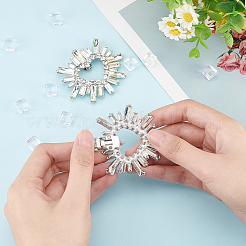 Alloy Crystal Rhinestone Shoe Decoration&nbsp;DIY-FG0003-74