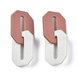 Handmade Polymer Clay Linking Rings&nbsp;CLAY-N010-033-01