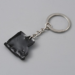Ice Skates PVC with Iron Pendant Keychain&nbsp;KEYC-TAC0034-01E