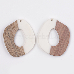 Resin & Wood Pendants&nbsp;X-RESI-T023-12B