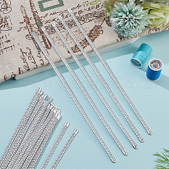 スチールスパイラルコルセット骨抜きステー  モデリングスティック  ステンレス鋼色  250x6.5x2mm  24個/袋&nbsp;DIY-BC0006-70