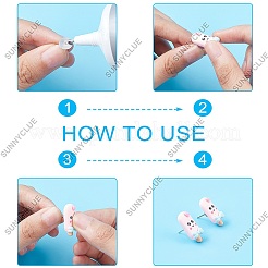 50Pcs 10 Styles Opaque Resin Decoden Cabochons&nbsp;CRES-SC0002-43