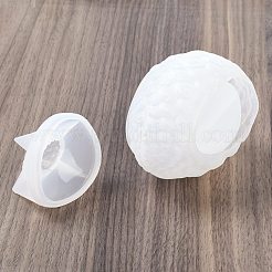 クリスマステーマのキャンドルシリコン型  キャンドル作り用  109x85x59mm  内径：62mm&nbsp;DIY-U005-05C