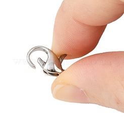 Tarnish Resistant 316 Surgical Stainless Steel Lobster Claw Clasps&nbsp;STAS-316-FL15A