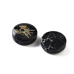 Dyed Black Synthetic Turquoise Beads&nbsp;G-F775-B12