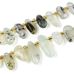Natural Prehnite Beads Strands&nbsp;G-Z091-A44
