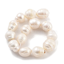Natural Cultured Freshwater Pearl Beads Strands&nbsp;PEAR-P062-23