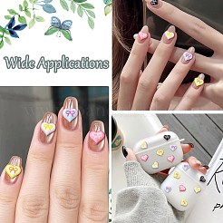 100Pcs 5 Colors Resin Cabochons&nbsp;MRMJ-CJ0001-31