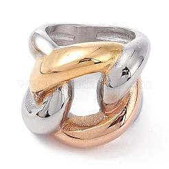 304 Stainless Steel Finger Rings&nbsp;RJEW-R133-009G