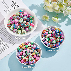 200Pcs 3 Style Handmade Polymer Clay Beads&nbsp;CLAY-BC0001-03