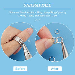 9Pcs 3 Styles 201 Stainless Steel Auxiliary  Ring&nbsp;TOOL-UN0001-29