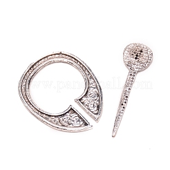 Vintage Alloy Brooch Pin&nbsp;JEWB-WH0020-11AS