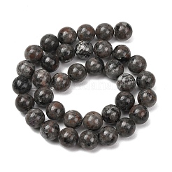 Natural Fluorescent Syenite Rock(Glow under UV Light) Beads Strands&nbsp;GG-NH0012-A01-10mm